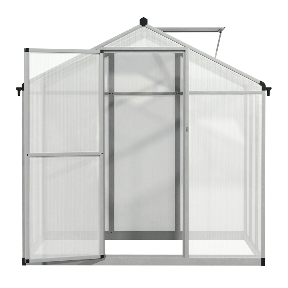 190-3 182x190x195cm  Single Hinged Door Garden Walk-in Greenhouse