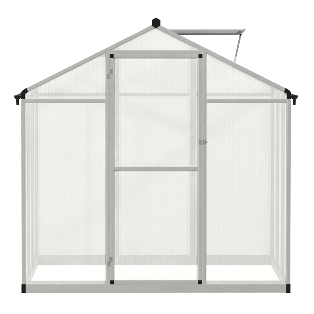 190-3 182x190x195cm  Single Hinged Door Garden Walk-in Greenhouse