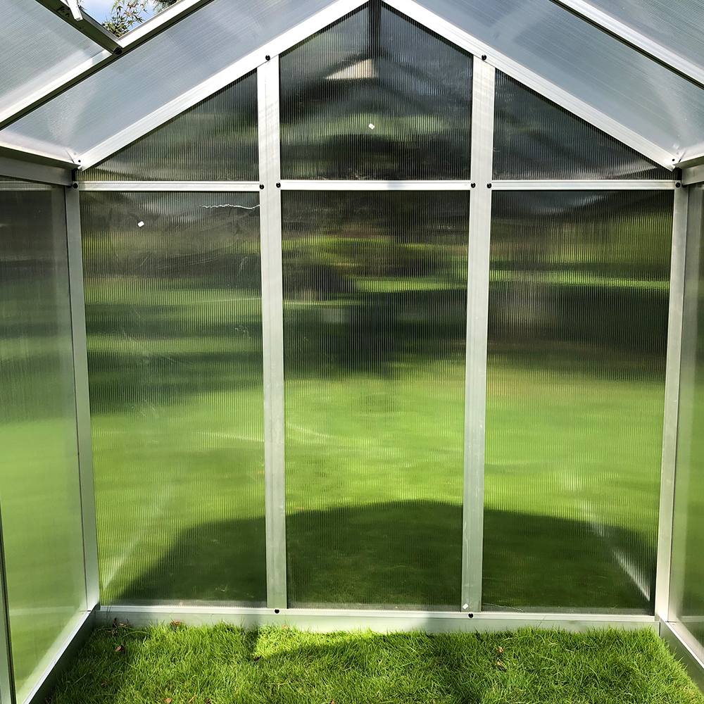 190-3 182x190x195cm  Single Hinged Door Garden Walk-in Greenhouse